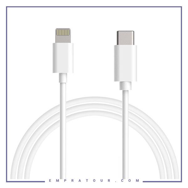 کابل شارژ های کپی آیفون 1 متری  Apple High Copy USB-C to Lightning A2249